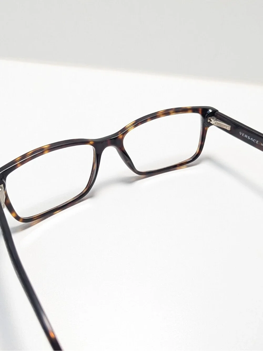 Gianni Versace MOD3198 108 Clear Brown Tortoiseshell Unisex Sunglasses 55-17-140